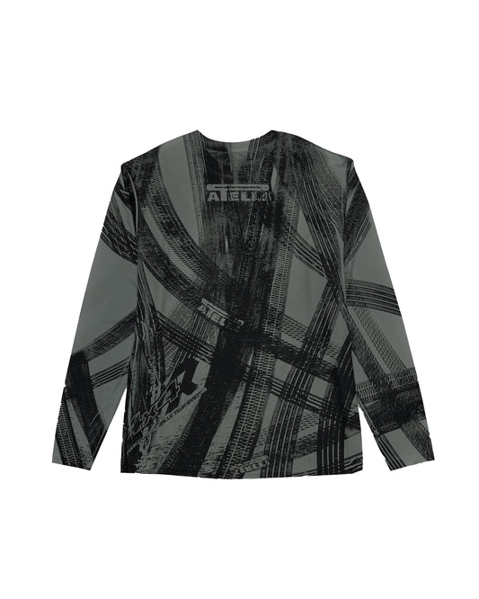 BURNOUT MAX L/S SHIRT (ARMY GREY - XL)