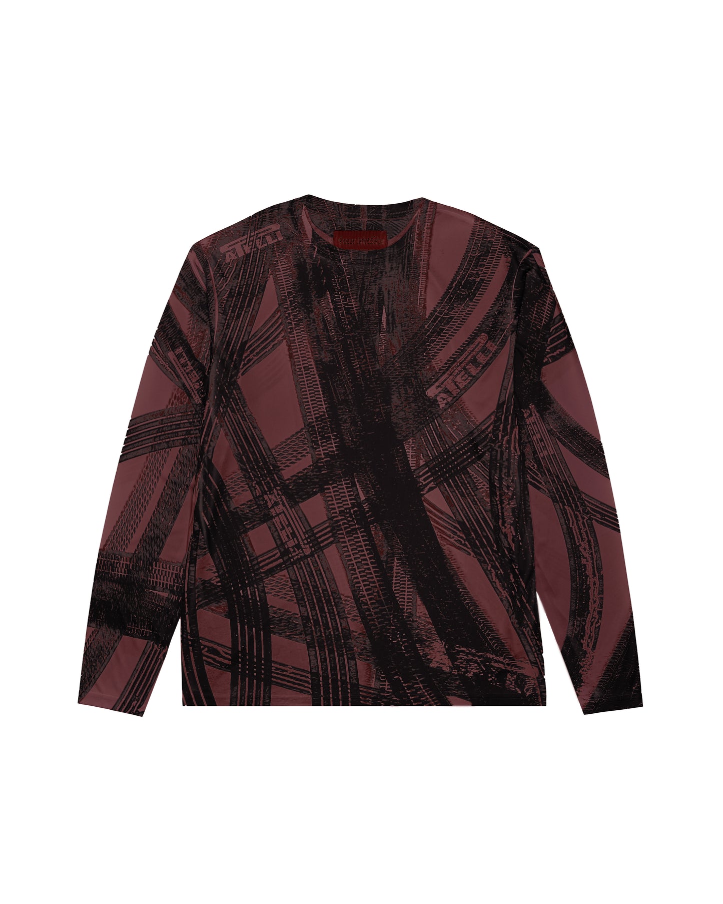 BURNOUT MAX L/S SHIRT (BLOOD - L)