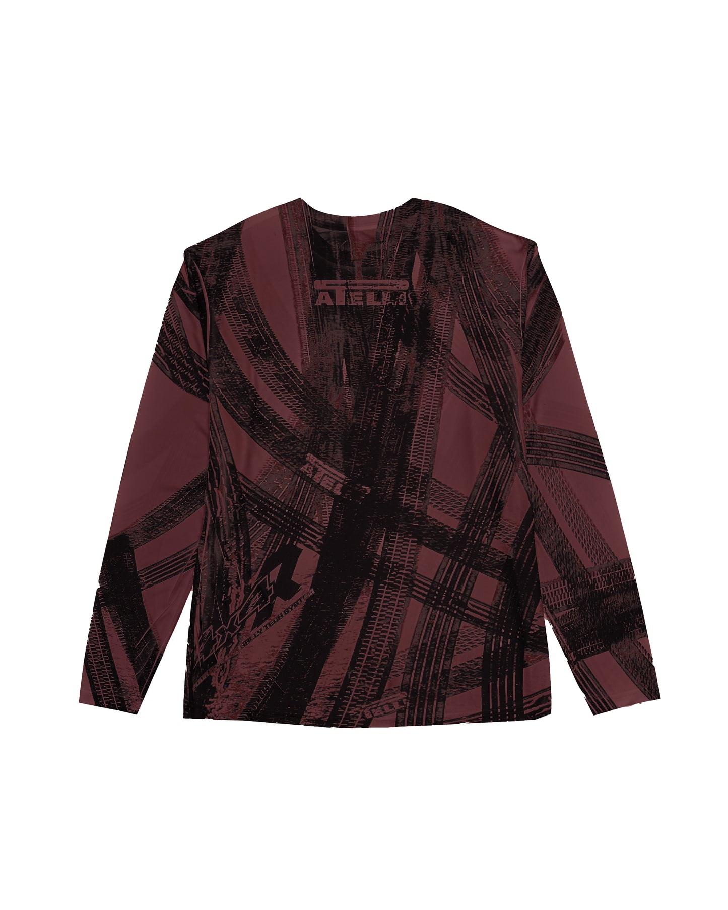 BURNOUT MAX L/S SHIRT (BLOOD - L)