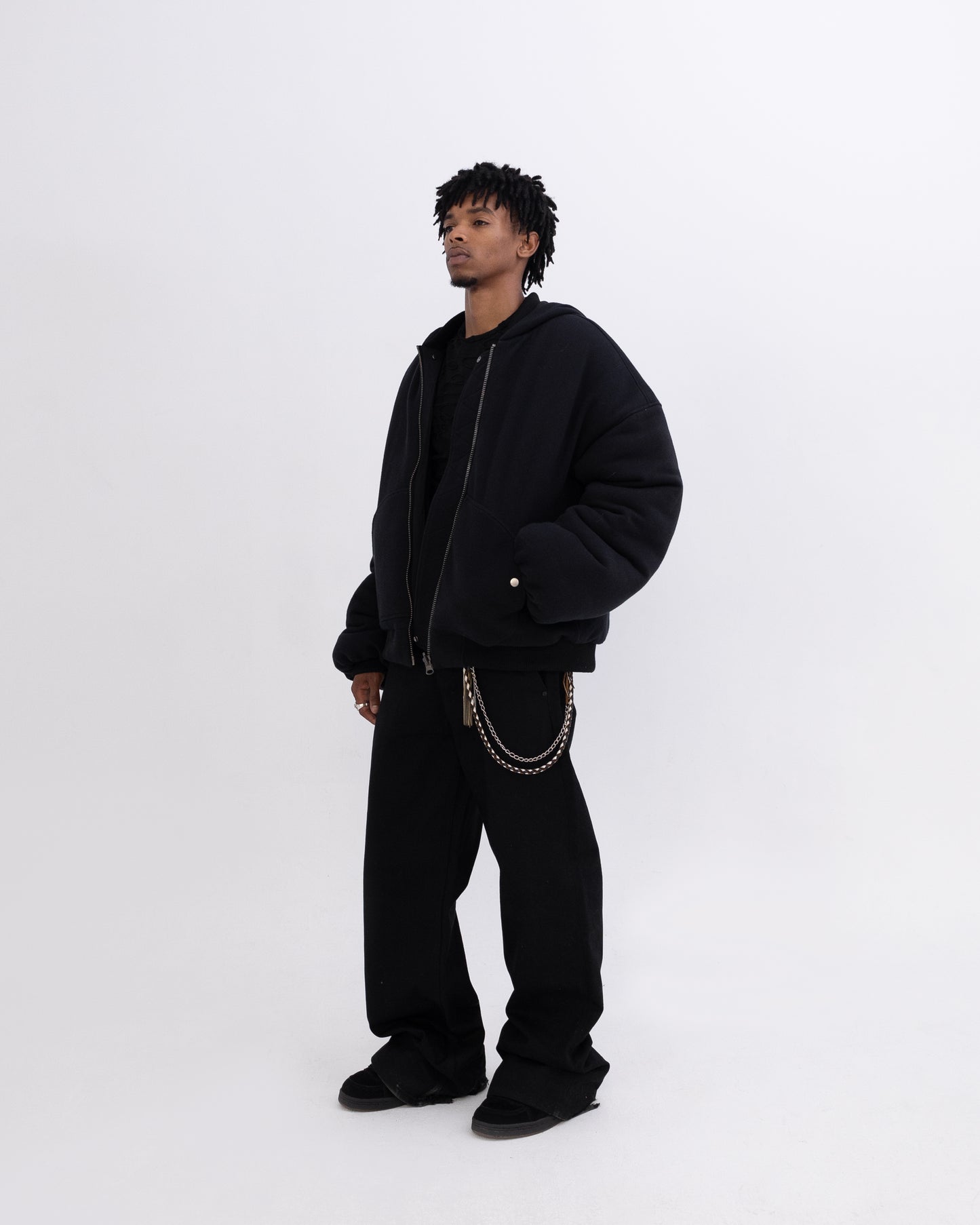 GLEAM REVERSIBLE BOMBER JACKET