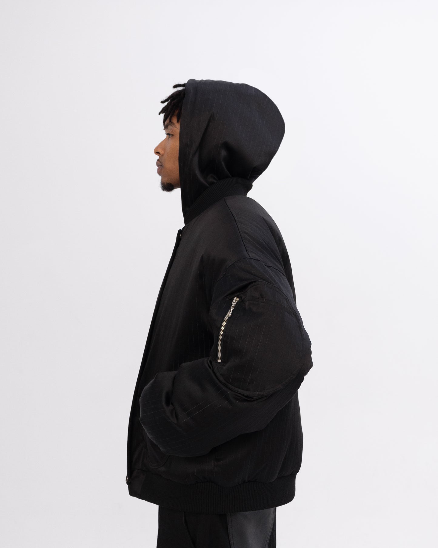 GLEAM REVERSIBLE BOMBER JACKET