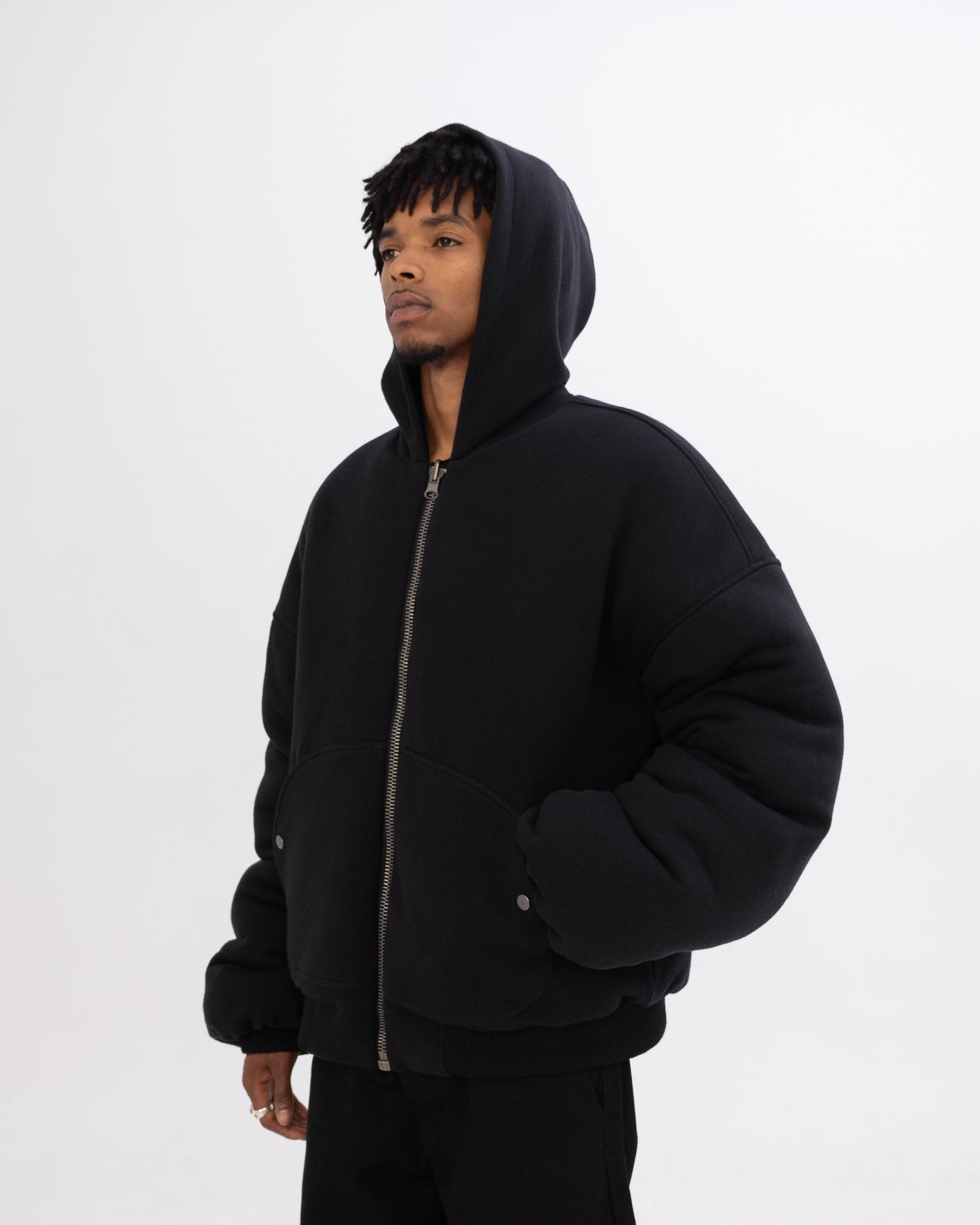 GLEAM REVERSIBLE BOMBER JACKET