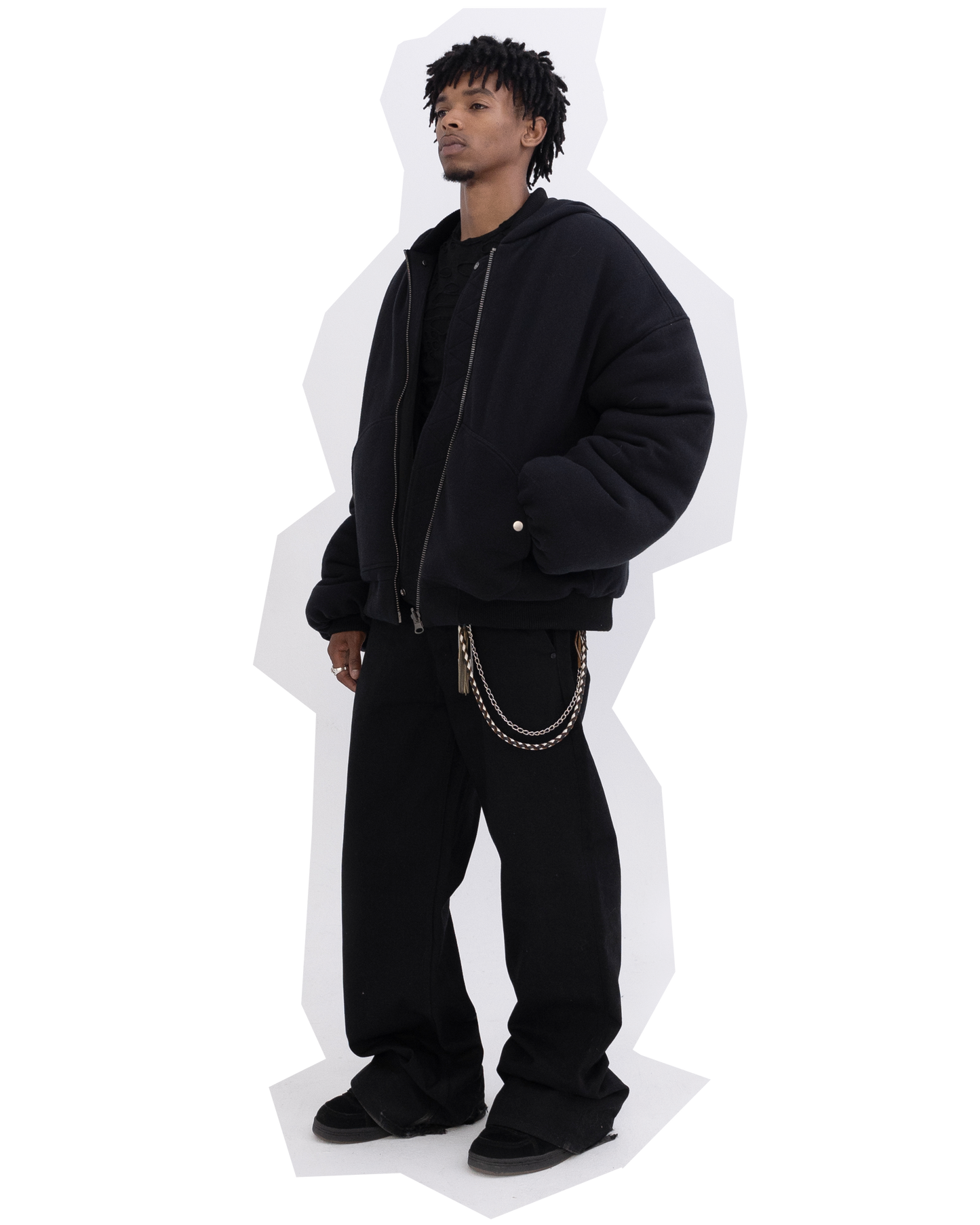 GLEAM REVERSIBLE BOMBER JACKET