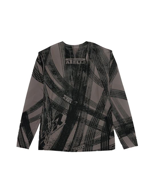 BURNOUT MAX L/S SHIRT (ASH - L)