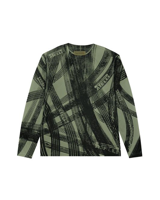 BURNOUT MAX L/S SHIRT (OLIVE - S)