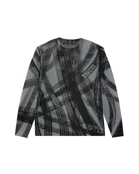 BURNOUT MAX L/S SHIRT (SMOKE - L)