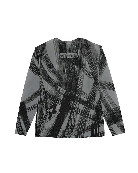 BURNOUT MAX L/S SHIRT (SMOKE - L)