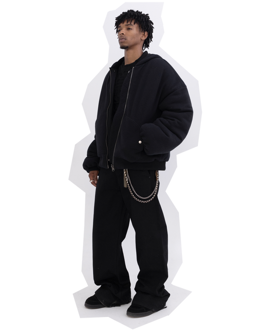 GLEAM REVERSIBLE BOMBER JACKET