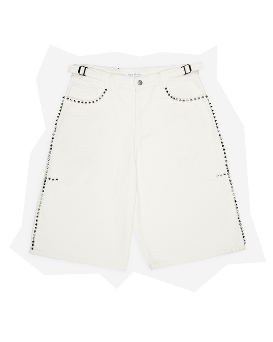 JUKU STUDDED SHORTS
